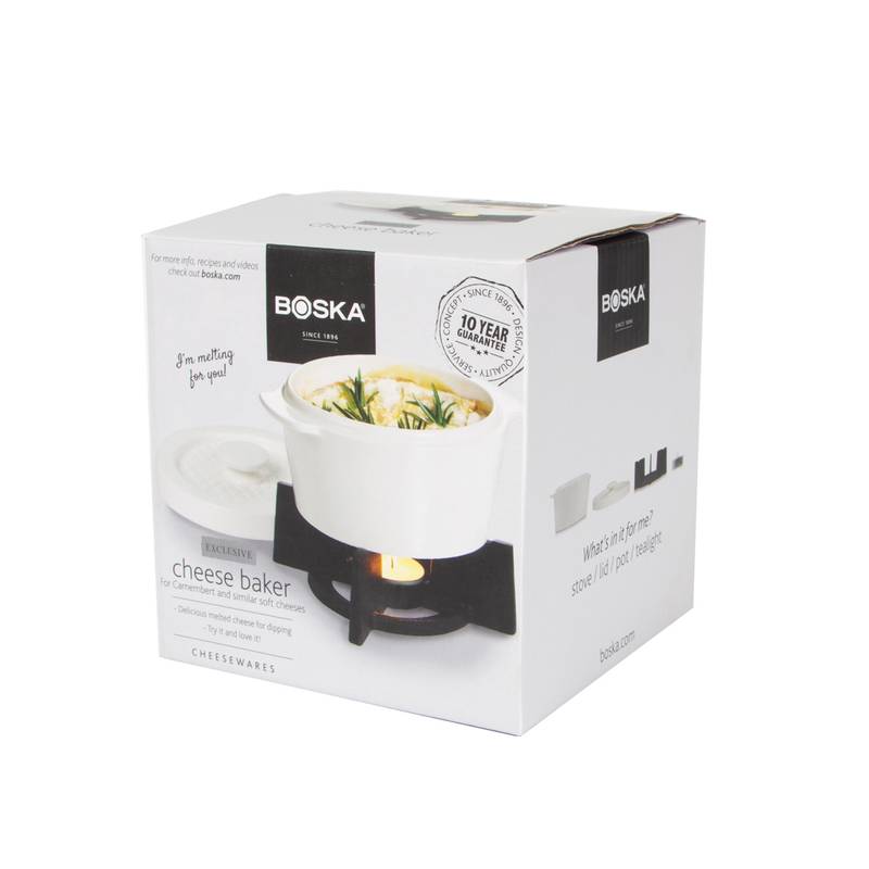 Zapékací miska BOSKA, bílá - černá Zapékací miska BOSKA, bílá - černá