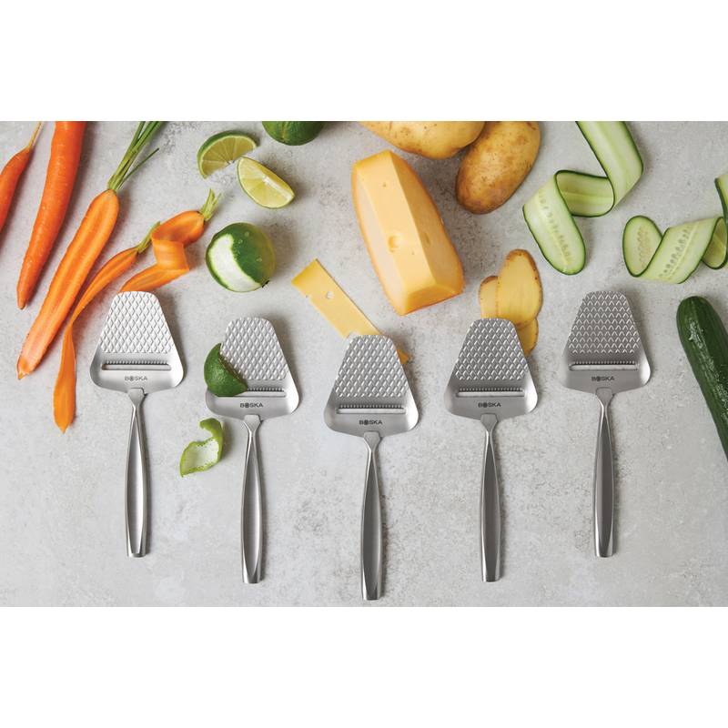 Struhadlo na sýr BOSKA Monaco+, šedá steel Struhadlo na sýr BOSKA Monaco+, šedá steel