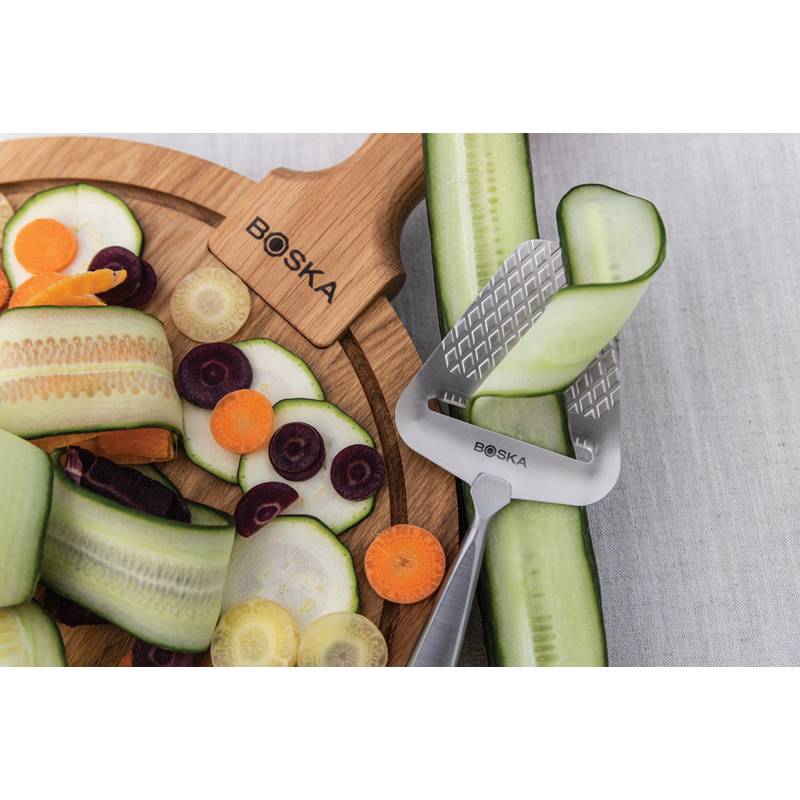 Struhadlo na sýr BOSKA Monaco+, šedá steel Struhadlo na sýr BOSKA Monaco+, šedá steel