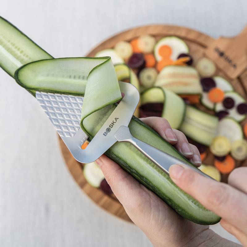 Struhadlo na sýr BOSKA Monaco+, šedá steel Struhadlo na sýr BOSKA Monaco+, šedá steel