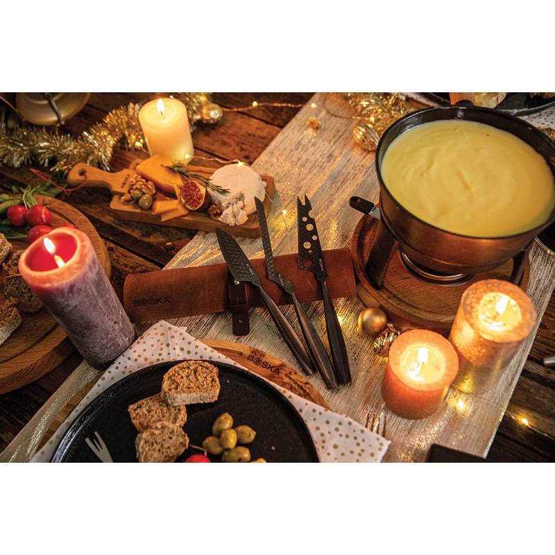 Sada syrových nožov BOSKA Monaco+ Black, čierna Sada syrových nožov BOSKA Monaco+ Black, čierna