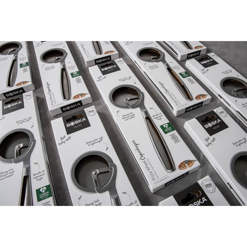 Kráječ na pizzu BOSKA Copenhagen, šedá steel Kráječ na pizzu BOSKA Copenhagen, šedá steel