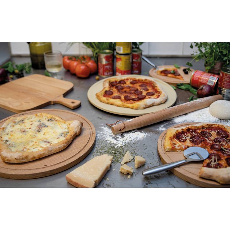 Kráječ na pizzu BOSKA Copenhagen, šedá steel Kráječ na pizzu BOSKA Copenhagen, šedá steel