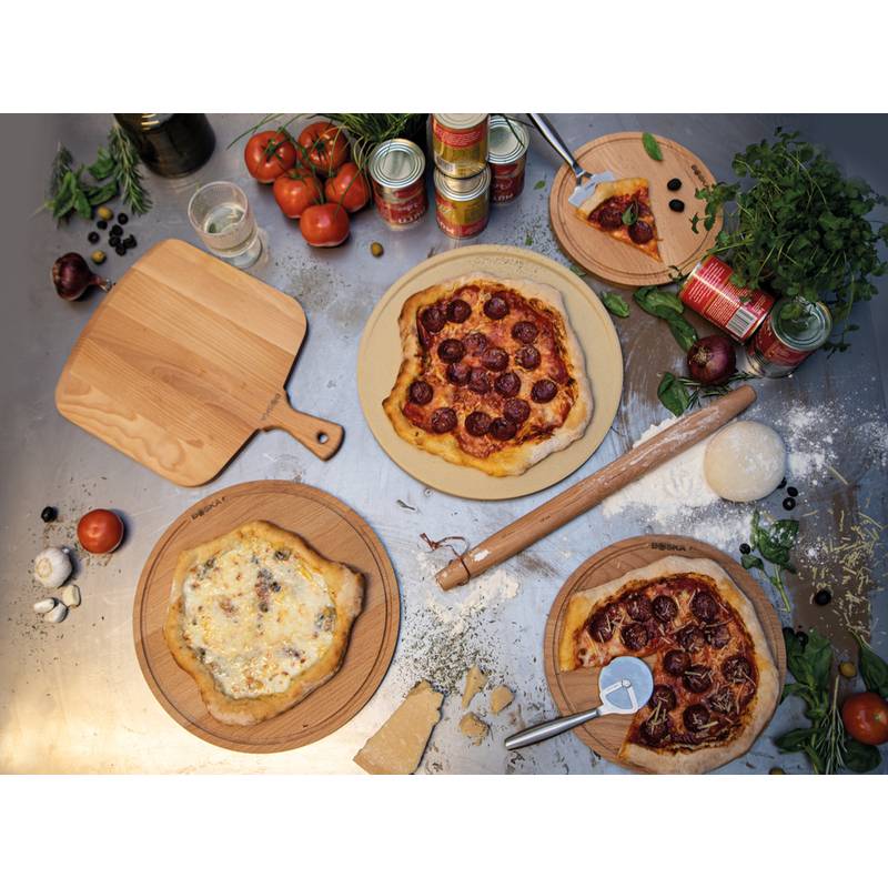 Kráječ na pizzu BOSKA Copenhagen, šedá steel Kráječ na pizzu BOSKA Copenhagen, šedá steel