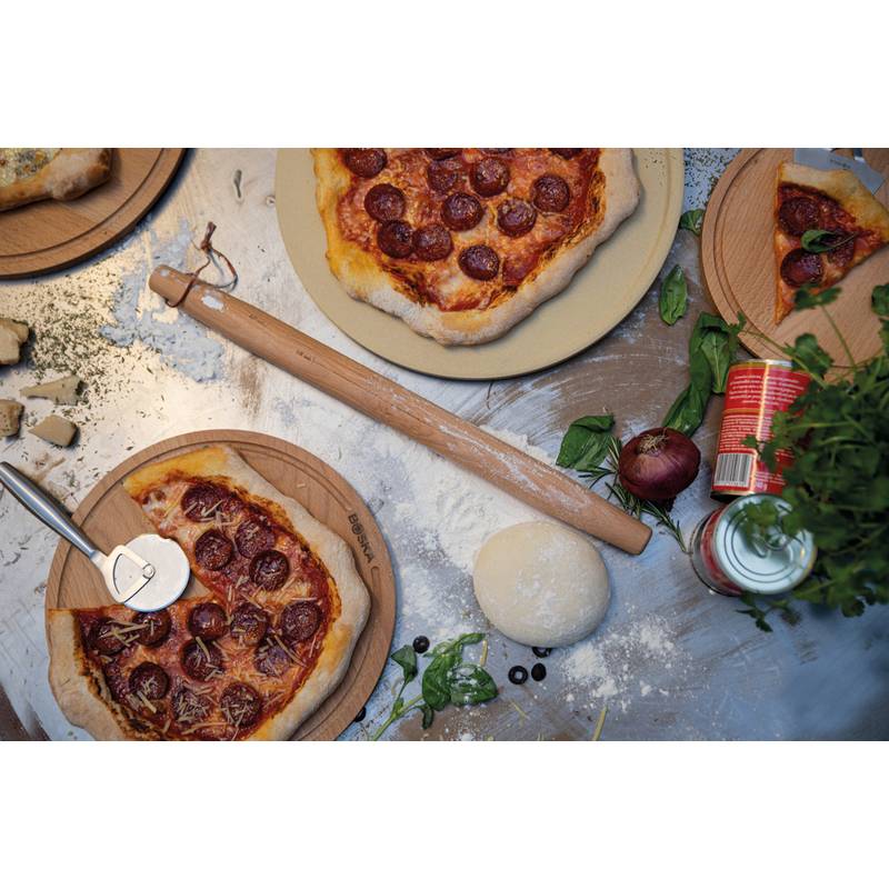 Kráječ na pizzu BOSKA Copenhagen, šedá steel Kráječ na pizzu BOSKA Copenhagen, šedá steel