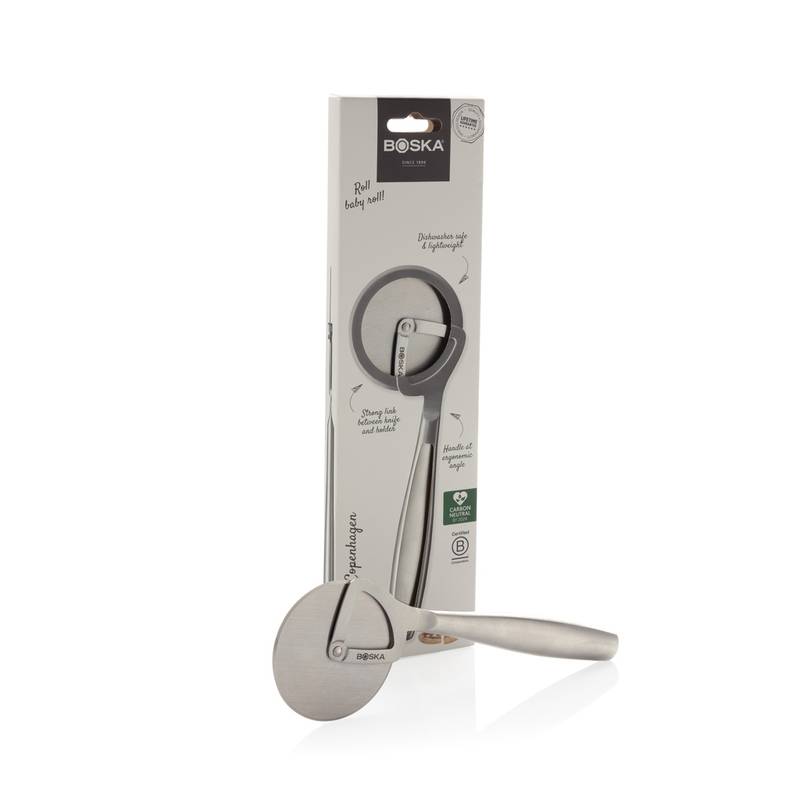 Kráječ na pizzu BOSKA Copenhagen, šedá steel Kráječ na pizzu BOSKA Copenhagen, šedá steel