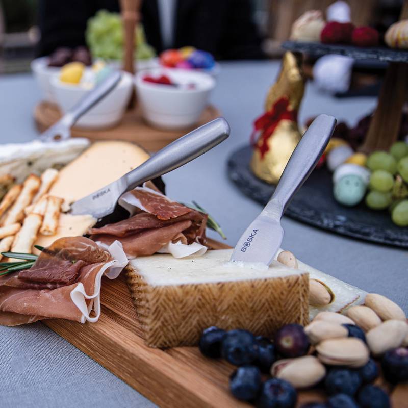 Sada sýrových nožů BOSKA Mini Copenhagen, šedá steel Sada sýrových nožů BOSKA Mini Copenhagen, šedá steel