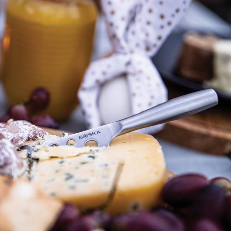 Sada sýrových nožů BOSKA Mini Copenhagen, šedá steel Sada sýrových nožů BOSKA Mini Copenhagen, šedá steel