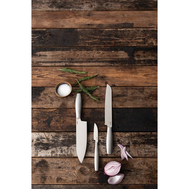 Súprava 3 kuchynských nožov BOSKA Copenhagen, sivá steel Súprava 3 kuchynských nožov BOSKA Copenhagen, sivá steel