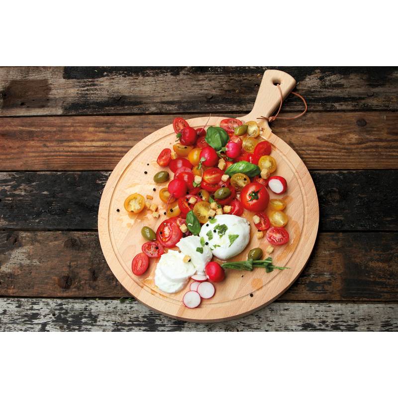 Servírovací prkénko kulaté BOSKA Amigo L, hnědá Servírovací prkénko kulaté BOSKA Amigo L, hnědá