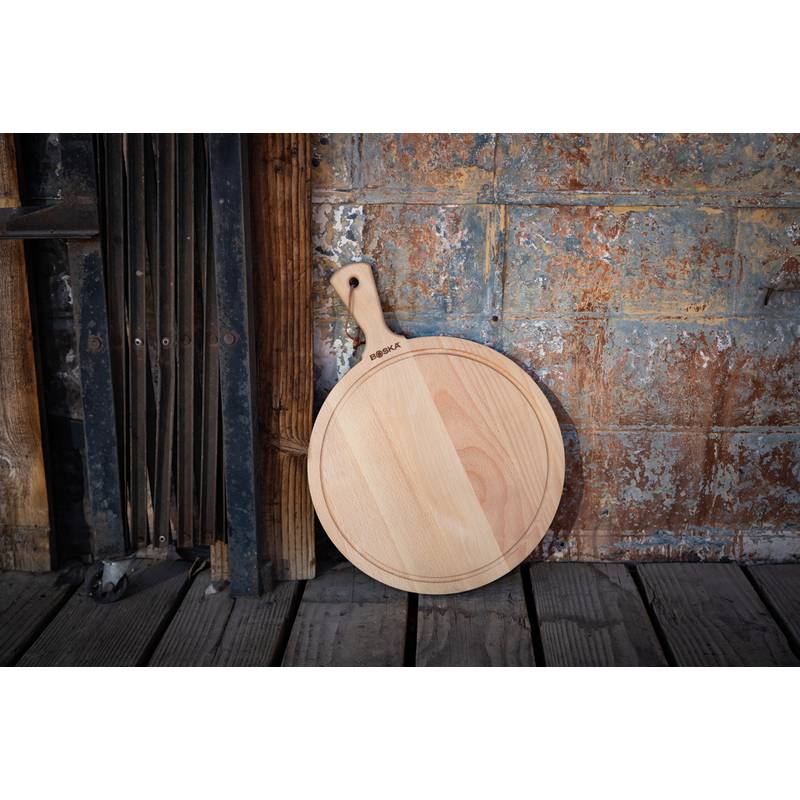 Servírovací prkénko kulaté BOSKA Amigo L, hnědá Servírovací prkénko kulaté BOSKA Amigo L, hnědá