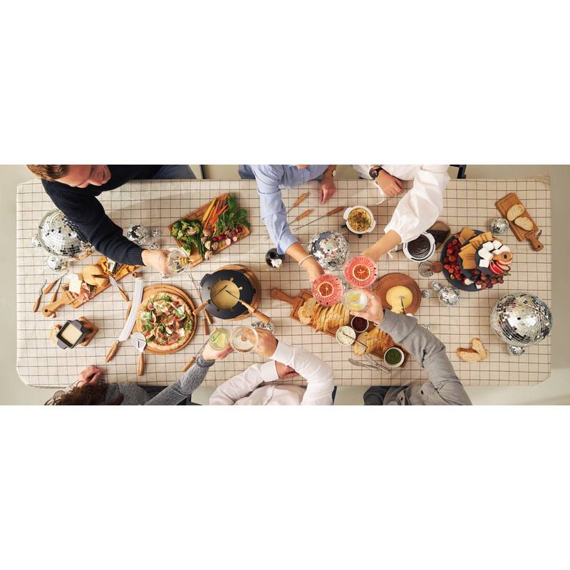 Fondue sada BOSKA Tapas Nero, černá - hnědá Fondue sada BOSKA Tapas Nero, černá - hnědá