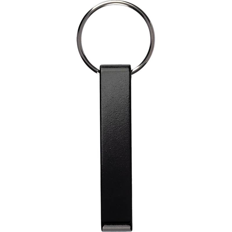 Recyklovaný hliníkový držiak na kľúče Anneliese, čierna Recyklovaný hliníkový držiak na kľúče Anneliese, čierna