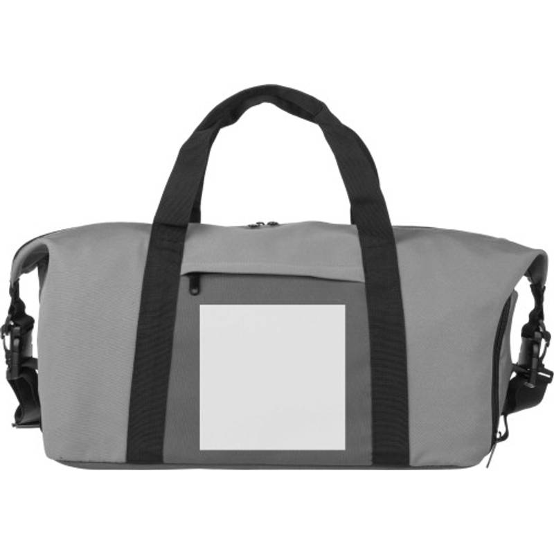 Taška Ines z polyesteru (600D)., hnedá taupe Taška Ines z polyesteru (600D)., hnedá taupe