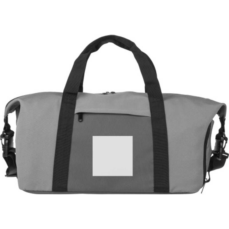 Taška Ines z polyesteru (600D)., hnedá taupe Taška Ines z polyesteru (600D)., hnedá taupe