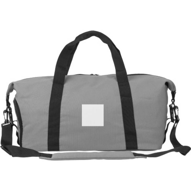 Taška Ines z polyesteru (600D)., hnedá taupe Taška Ines z polyesteru (600D)., hnedá taupe