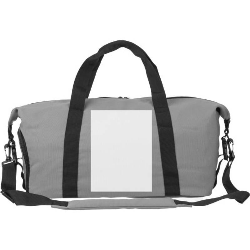 Taška Ines z polyesteru (600D)., hnedá taupe Taška Ines z polyesteru (600D)., hnedá taupe