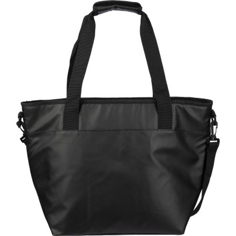 Polyesterová (600D) chladiaca taška Matthias, čierna Polyesterová (600D) chladiaca taška Matthias, čierna