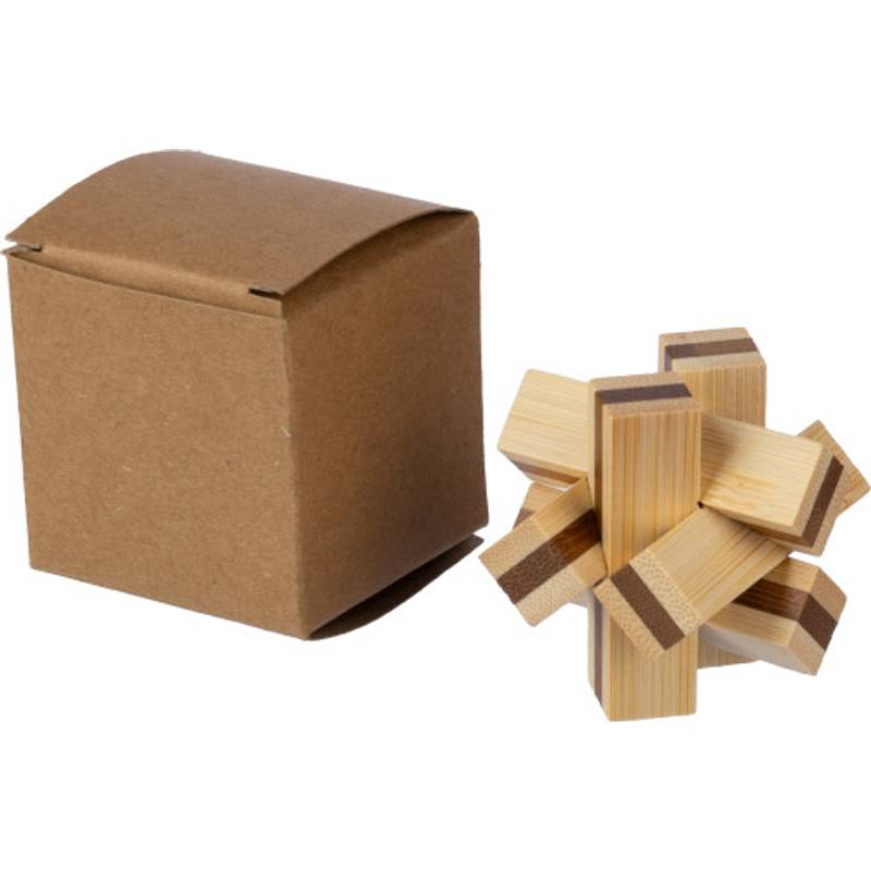 Dřevěná trpělivá hra Inge, hnědá Dřevěná trpělivá hra Inge, hnědá