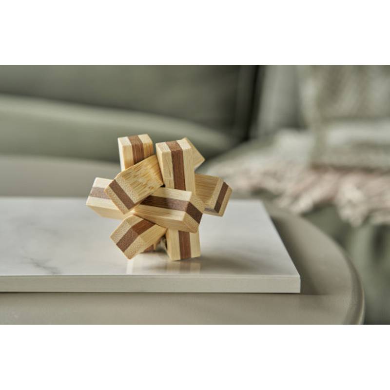 Dřevěná trpělivá hra Inge, hnědá Dřevěná trpělivá hra Inge, hnědá