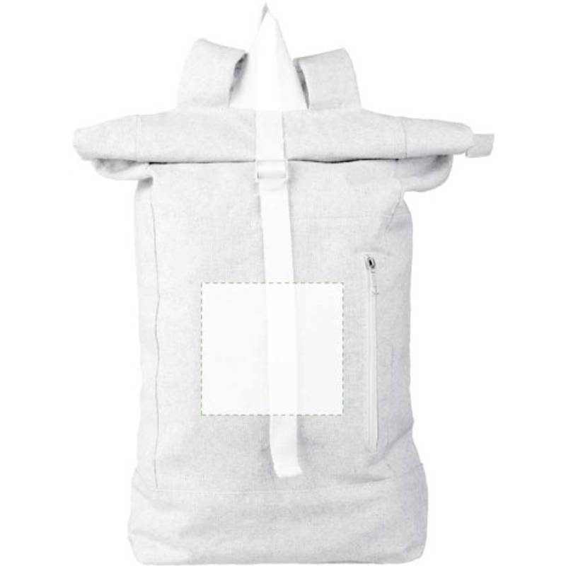 Konopný (280 gr/m2) rolovací batoh Margarete, hnědá khaki Konopný (280 gr/m2) rolovací batoh Margarete, hnědá khaki