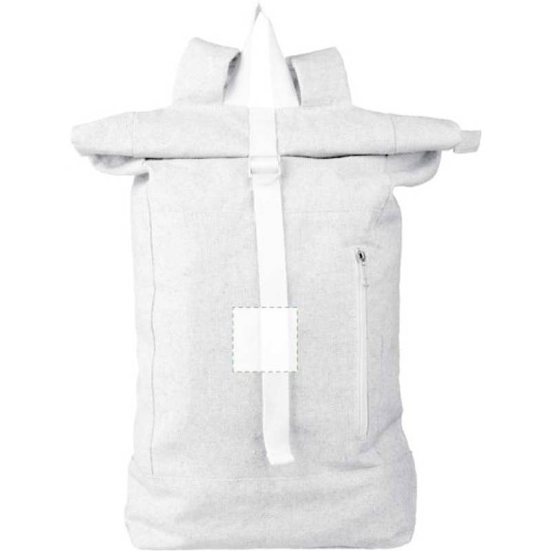 Konopný (280 gr/m2) rolovací batoh Margarete, hnědá khaki Konopný (280 gr/m2) rolovací batoh Margarete, hnědá khaki