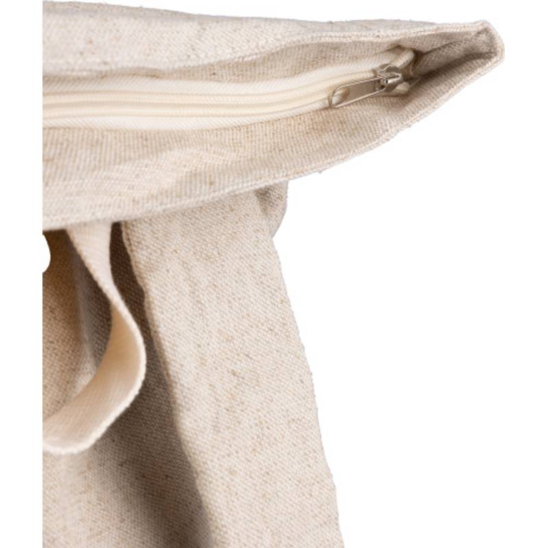 Konopný (280 gr/m2) rolovací batoh Margarete, hnědá khaki Konopný (280 gr/m2) rolovací batoh Margarete, hnědá khaki