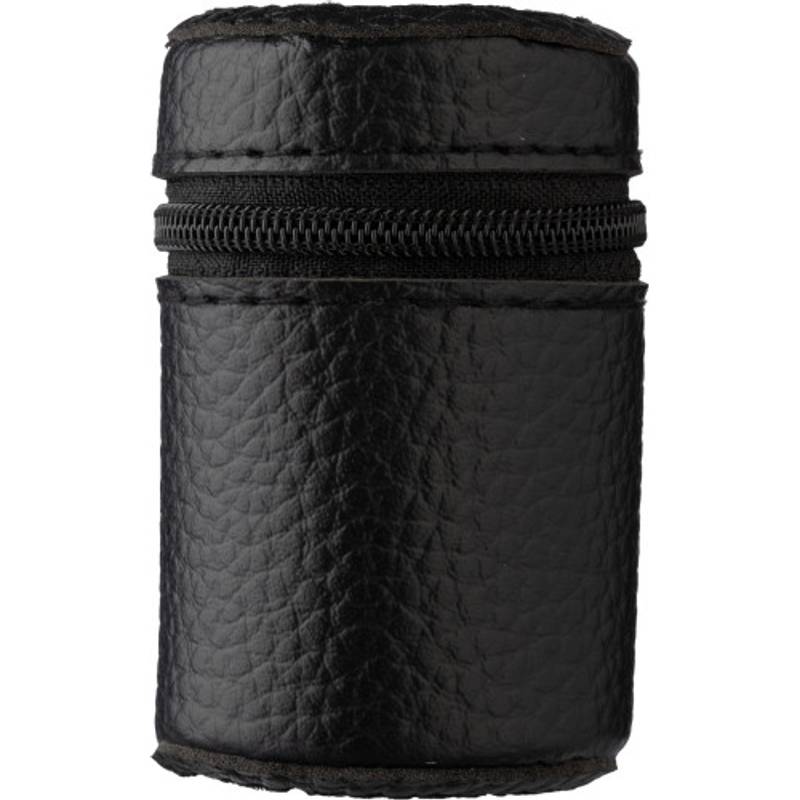 Nerezové kelímky na alkohol Benjamin, černá Nerezové kelímky na alkohol Benjamin, černá