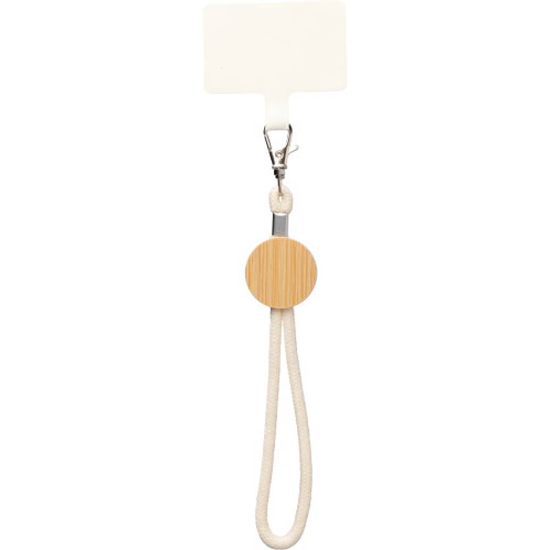 Bavlnený (D16) náramok na telefón Maxim, hnedá khaki Bavlnený (D16) náramok na telefón Maxim, hnedá khaki