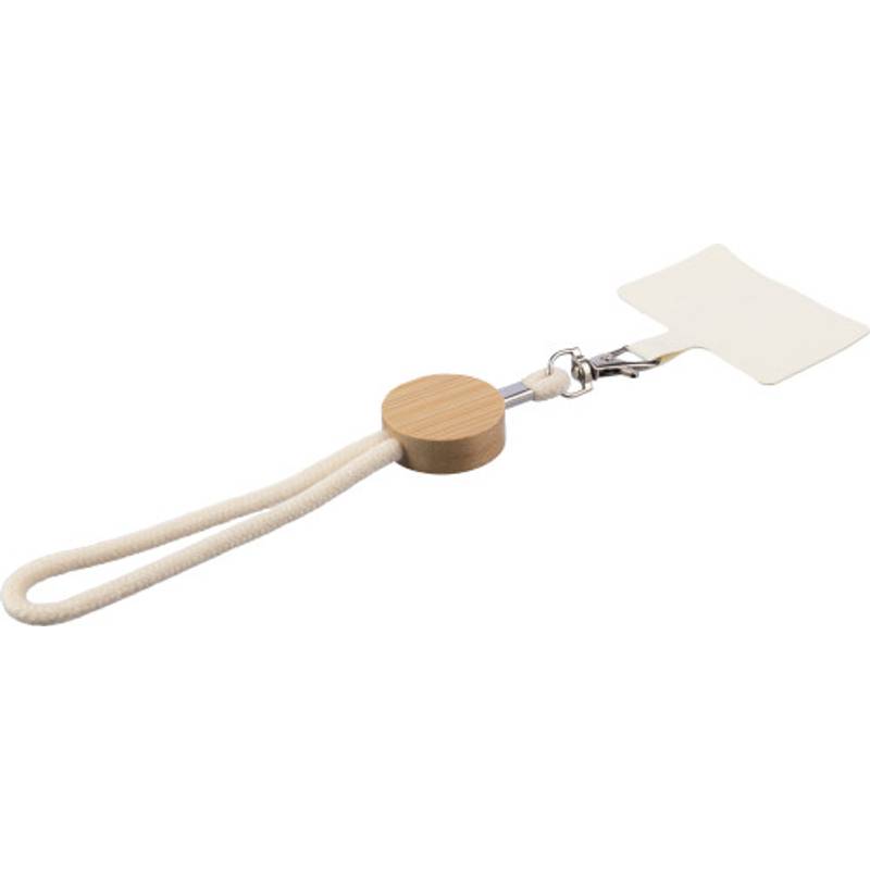 Bavlnený (D16) náramok na telefón Maxim, hnedá khaki Bavlnený (D16) náramok na telefón Maxim, hnedá khaki