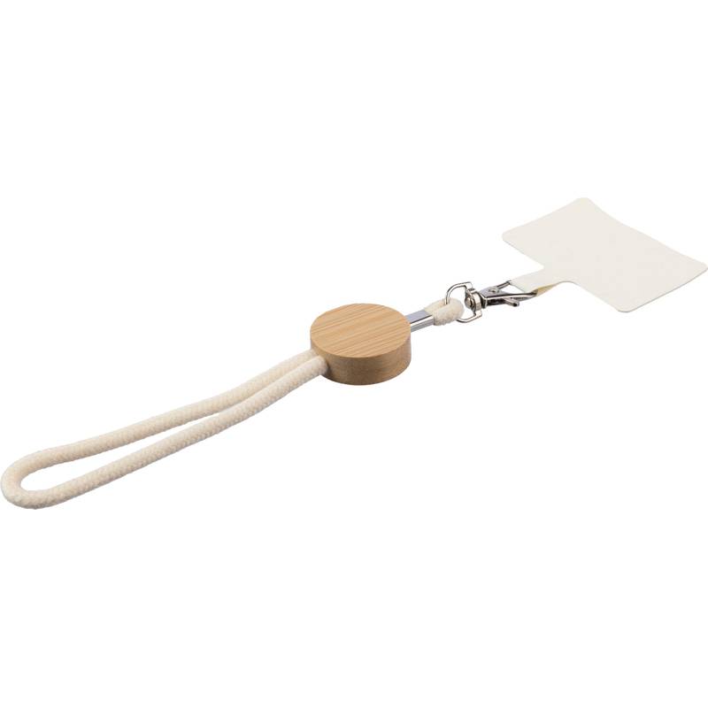 Bavlnený (D16) náramok na telefón Maxim, hnedá khaki Bavlnený (D16) náramok na telefón Maxim, hnedá khaki