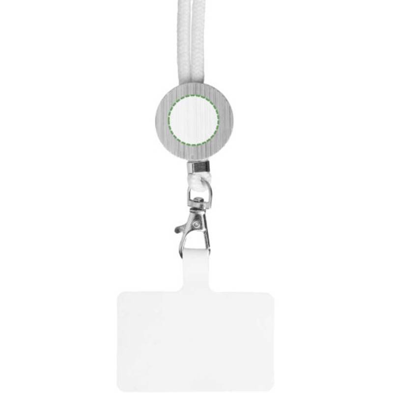 Bavlněná šňůrka na telefon Lucia, hnědá sand Bavlněná šňůrka na telefon Lucia, hnědá sand