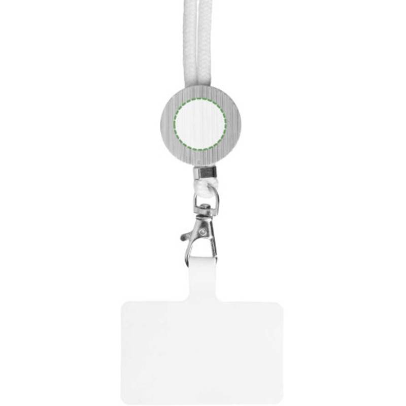 Bavlněná šňůrka na telefon Lucia, hnědá sand Bavlněná šňůrka na telefon Lucia, hnědá sand