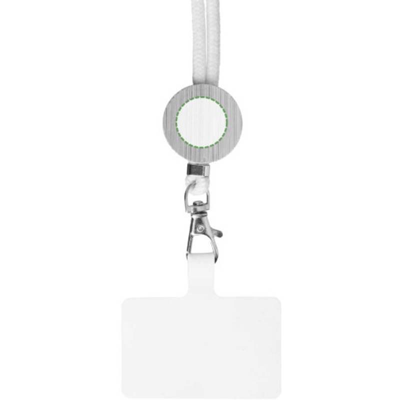 Bavlněná šňůrka na telefon Lucia, hnědá sand Bavlněná šňůrka na telefon Lucia, hnědá sand