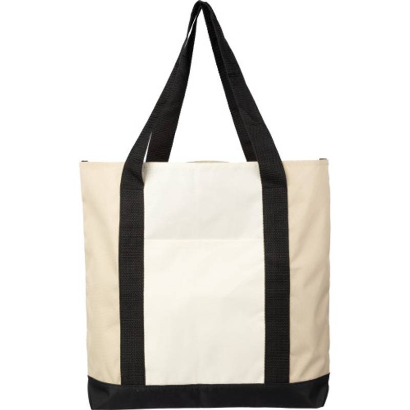 rPET (600D) taška Carl, hnedá béžová rPET (600D) taška Carl, hnedá béžová