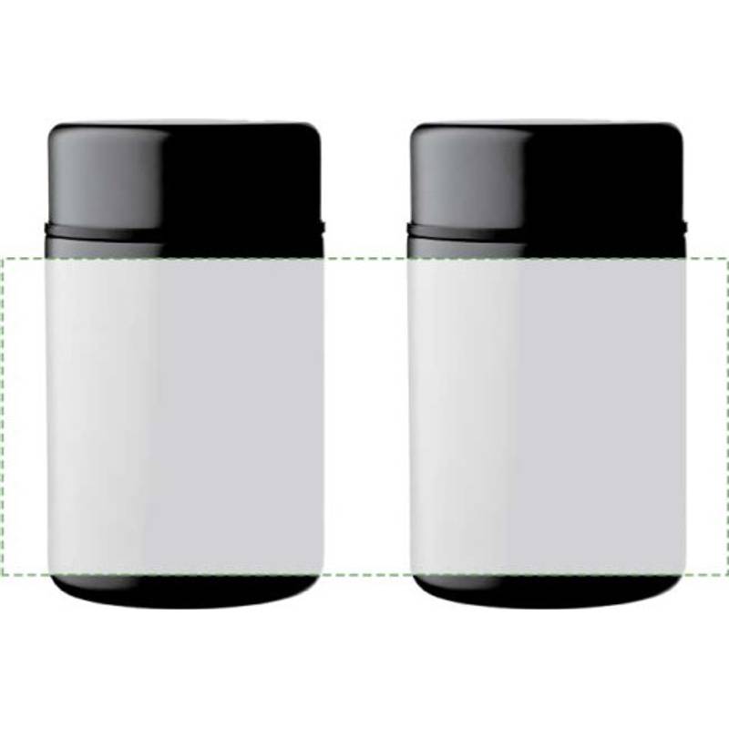 Nerezový hrniec na obed Niko s dvojitou stenou, čierna Nerezový hrniec na obed Niko s dvojitou stenou, čierna