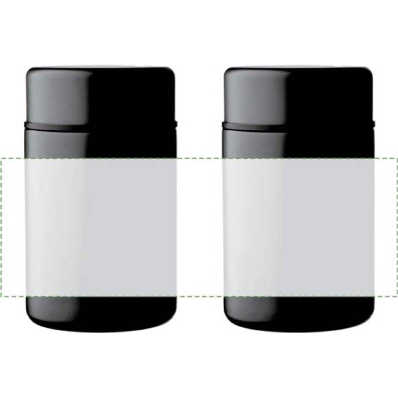 Nerezový hrniec na obed Niko s dvojitou stenou, čierna Nerezový hrniec na obed Niko s dvojitou stenou, čierna