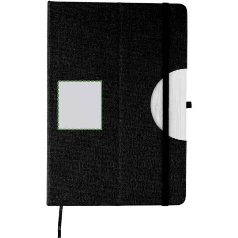 Černá kartonová dárková krabička Kurt, černá Černá kartonová dárková krabička Kurt, černá