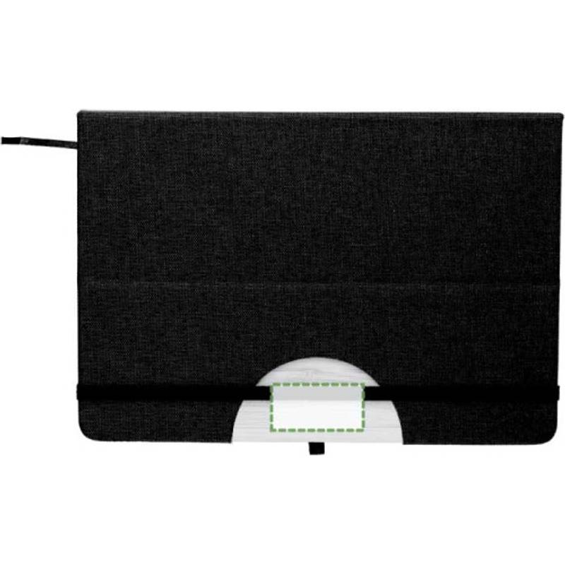 Černá kartonová dárková krabička Kurt, černá Černá kartonová dárková krabička Kurt, černá