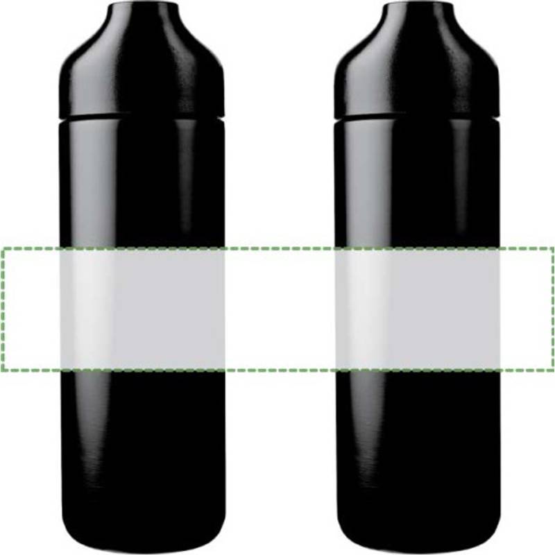 Černá kartonová dárková krabička Kurt, černá Černá kartonová dárková krabička Kurt, černá