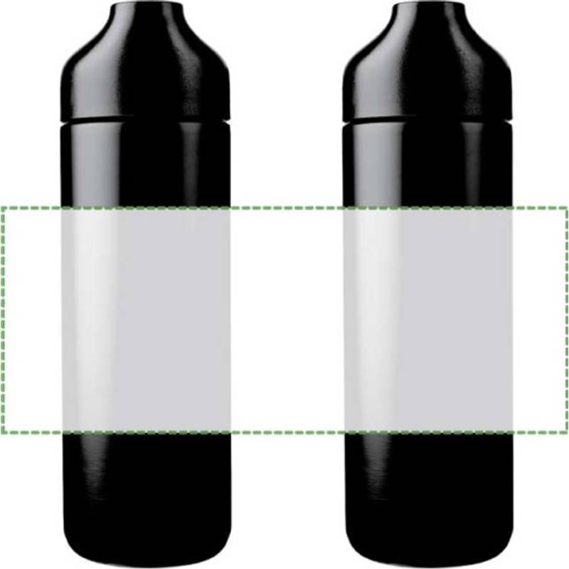 Černá kartonová dárková krabička Kurt, černá Černá kartonová dárková krabička Kurt, černá