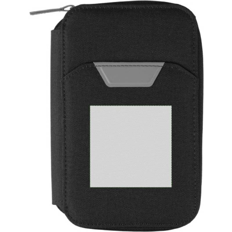 rPET cestovná peňaženka Susanne, čierna rPET cestovná peňaženka Susanne, čierna