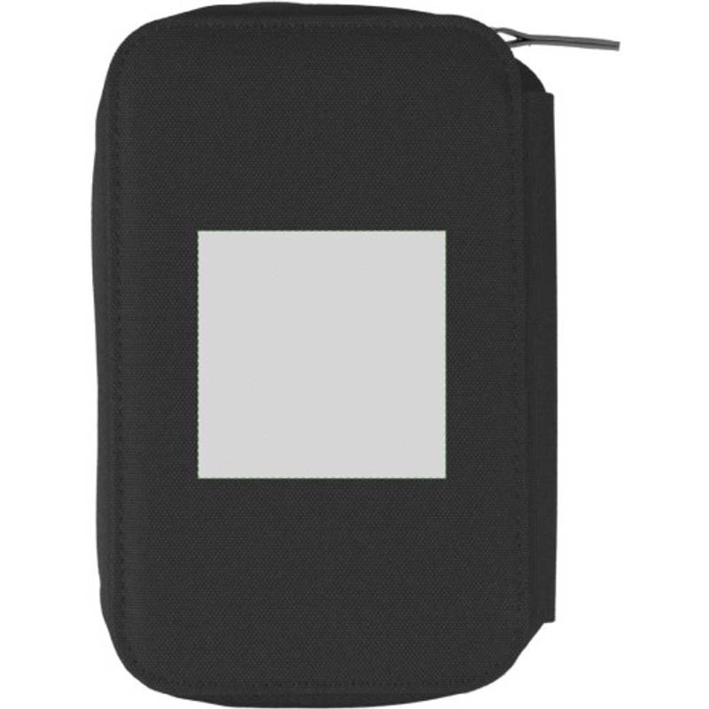 rPET cestovná peňaženka Susanne, čierna rPET cestovná peňaženka Susanne, čierna