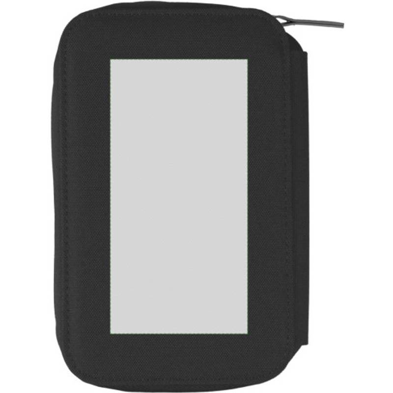 rPET cestovná peňaženka Susanne, čierna rPET cestovná peňaženka Susanne, čierna