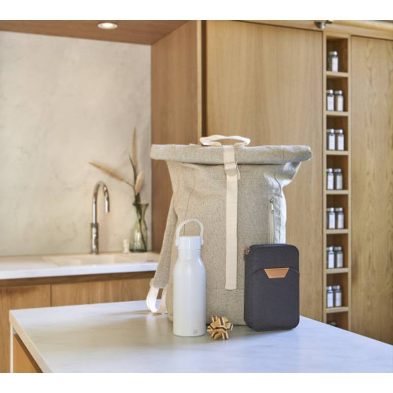 rPET cestovná peňaženka Susanne, čierna rPET cestovná peňaženka Susanne, čierna