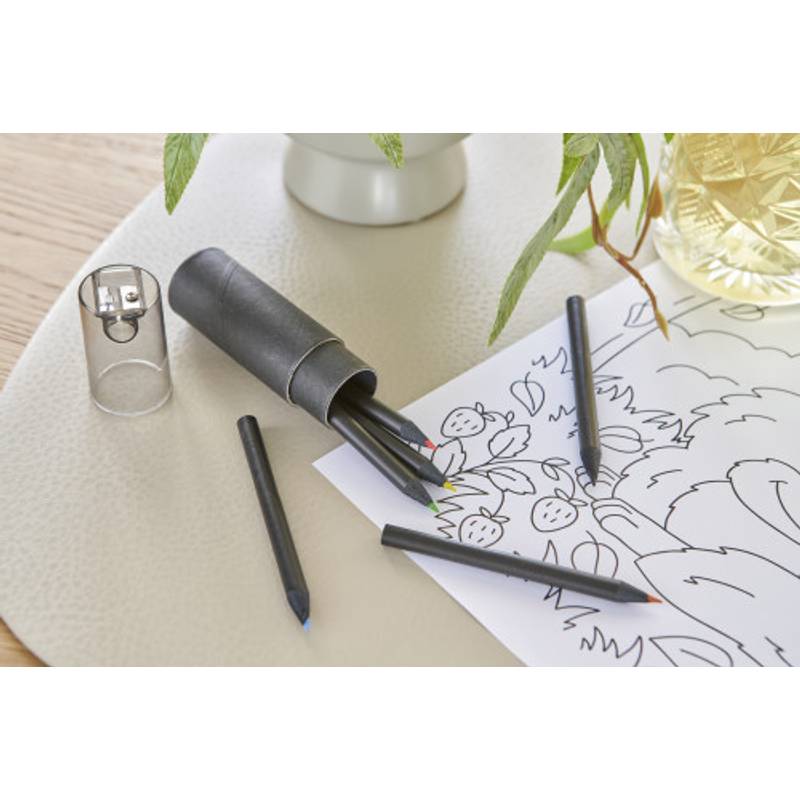 Farebné ceruzky Holger, čierna Farebné ceruzky Holger, čierna