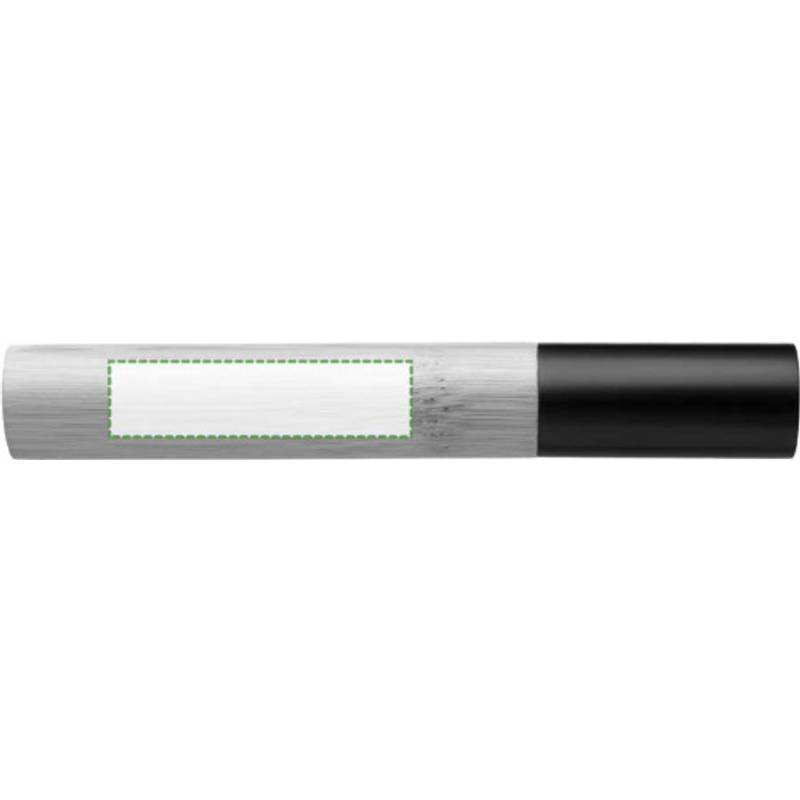 Nerezové kuličkové pero Anke, černá Nerezové kuličkové pero Anke, černá