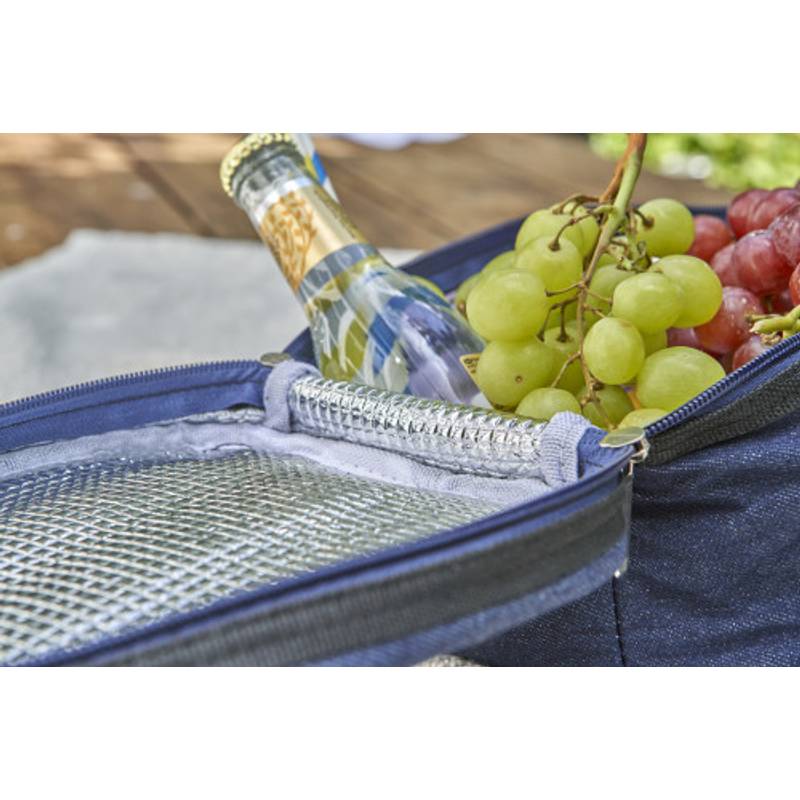 Džínsová chladiaca taška Franz, modrá Džínsová chladiaca taška Franz, modrá