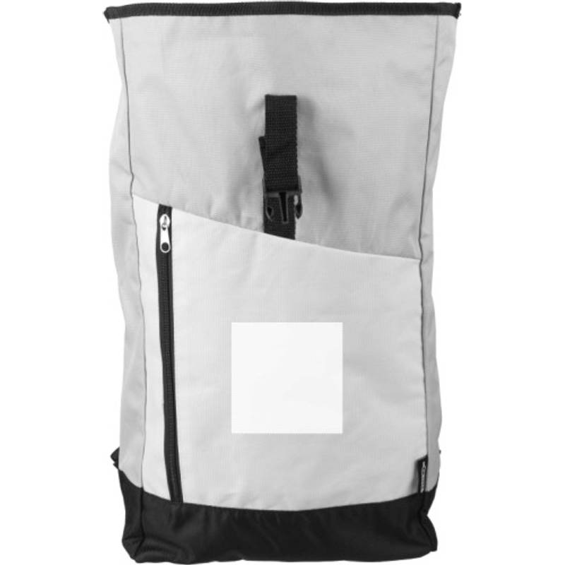 rPET (600D) rolovací batoh Marlene, hnědá béžová rPET (600D) rolovací batoh Marlene, hnědá béžová