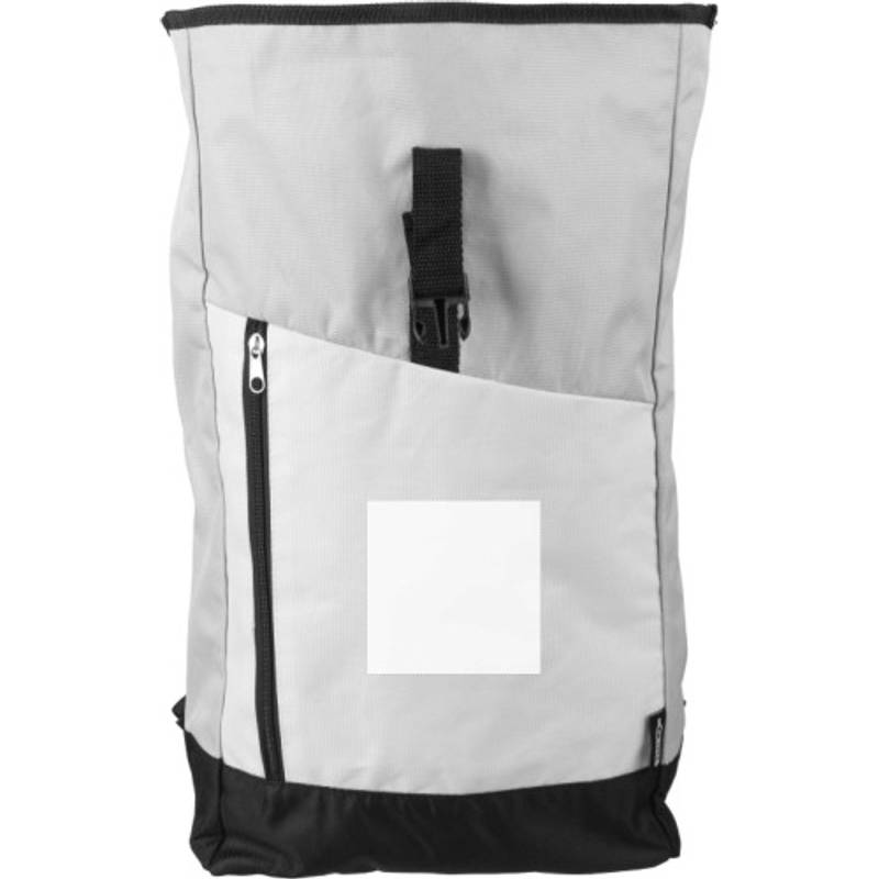 rPET (600D) rolovací batoh Marlene, hnědá béžová rPET (600D) rolovací batoh Marlene, hnědá béžová